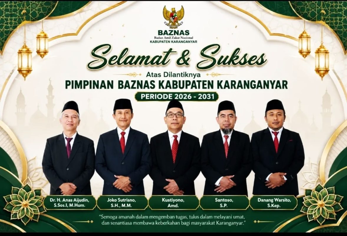 Pimpinan BAZNAS Karanganyar